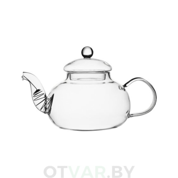 Чайник из жаропрочного стекла "Тюльпан", 800 мл Чайник из жаропрочного стекла "Тюльпан", 800 мл