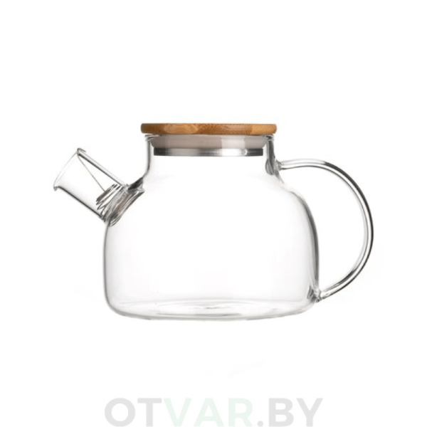 Чайник из жаропрочного стекла "Гранат ", 900 мл. Чайник из жаропрочного стекла "Гранат", 900 мл.