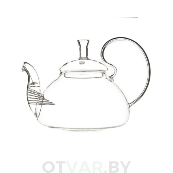 Чайник из жаропрочного стекла "Ландыш", 800 мл. Чайник из жаропрочного стекла "Ландыш", 800 мл.
