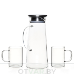 Набор посуды «Джиао», стекло