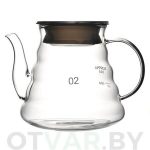 Чайник из жаропрочного стекла «Тама», 650 мл.