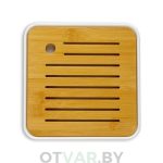 Квадратный чабань, белый (20*20*2,5 см)