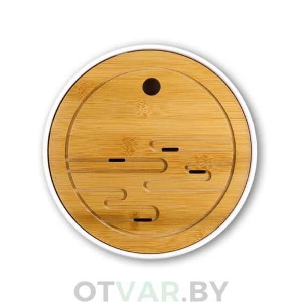 Круглый чабань, белый (25*4,7 см) Круглый чабань, белый (25,5*4,7 см)