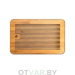 Прямоугольный чабань «Минимализм», белый (36*23,5*3 cм)