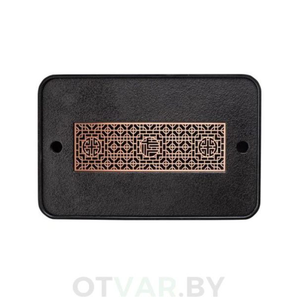 Прямоугольный чабань "Сокровища Китая", черный иск. камень Прямоугольный чабань "Сокровища Китая", черный иск. камень