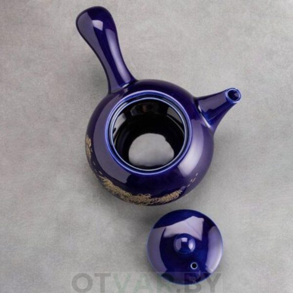 Чайный сервиз "Ива над Рекой", керамика