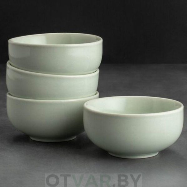 Чайный набор, светло-зеленый, керамика (чемоданчик)