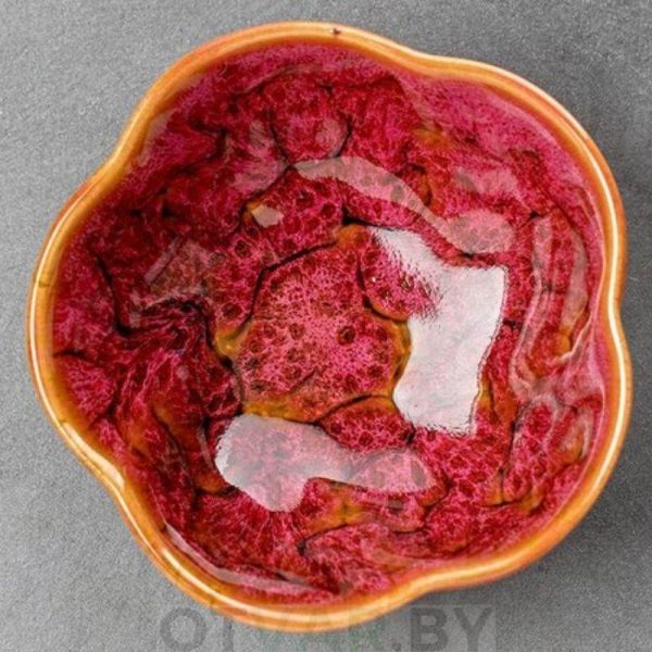 Пиала "Цветок граната", керамика, 65 мл.