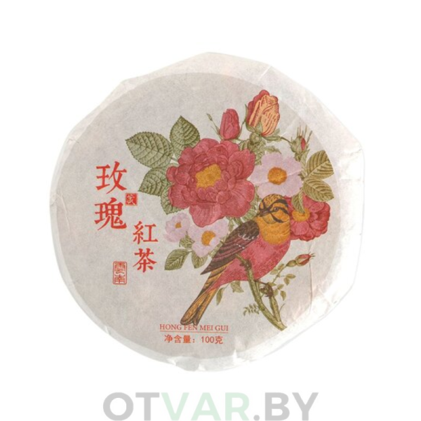 Красный чай "Роза" блин 100 гр. Красный чай "Роза" блин 100 гр.