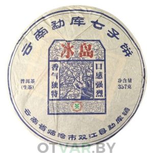 Шен Пуэр "Зелень Юннаня" блин 357 гр.